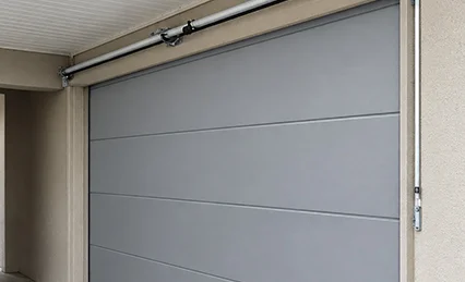Damaged garage door panel replacement in Melbourne